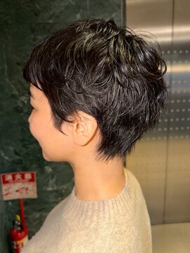 アルテヘアー(arte HAIR) ショートレイヤー × ニュアンスパーマ