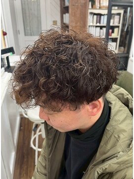 ユイマァル 倉敷店(YUIMARL) メンズ20代30代40代波巻きツイストスパイラルパーマ