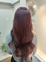 ククラ(CuCuLa) ツヤ感アップ赤系カラー×髪質改善enel