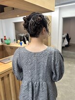 バド(bado)&nbsp;ヘアセット/お呼ばれヘア/パーティーヘア/カチモリヘア