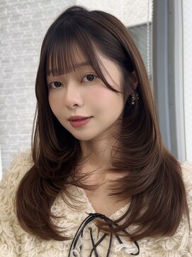 ビュー フクオカ(VIEW FUKUOKA) レイヤーカット/顔周り/ロングレイヤー