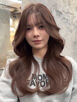 ネイト(Neit) ロングレイヤーカットブラウンカラー