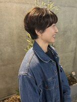 バイ ユア オウン フラワーズ コロン カバ 松本駅前(buy your own flowers : kava)&nbsp;ゆるふわ大人可愛い♪20代デジタルパーマオリーブベージュ