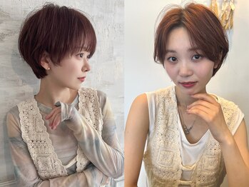 ミイロ(miiro)の写真/ショートで可愛いが叶う☆千葉トップレベルのカット技術なら個性をプラスした大人可愛いが実現♪