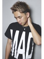 ネス(ness)&nbsp;[RIMMA]カキアゲショート/ツーブロック/アッシュベージュ