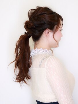 レガーミ(Legami) 【Legami】360度かわいい ルーズローポニーテール