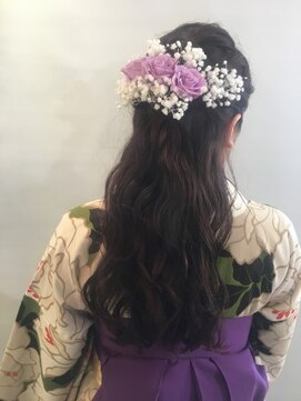 キャンバス バイ ネオリーブ 横浜西口(Canvas by neo.) 【卒業式着付けヘアセット】 謝恩会 二次会 スタイル8