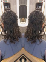 グラムエス(GLAM S)&nbsp;ふわふわツイストハーフアップ