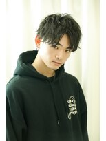 ウィルゴ(VIRGO) 【VIRGO】ナチュラルセンターパートスパイラルマッシュ