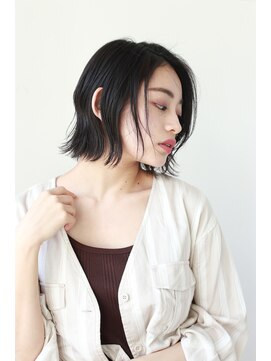 エクリフルール(equri fleur) パツンと切りっぱなしボブ