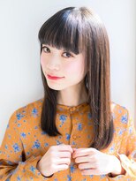 マーブルトウキョウネオリーブ(marbles tokyo neolive)&nbsp;《MARBLES三軒茶屋》☆大人ストレート×ぱっつんバング☆