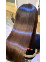 小顔オリーブカラーボブルフハイライトカラークールショート