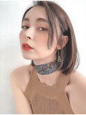 艶髪スリークボブ×ブランジュカラー　20代30代40代