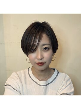 フゥカ 類家店(fuka) 八戸 大人可愛い ショートボブ 黒髪 20代 30代 40代 50代
