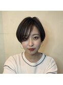 八戸 大人可愛い ショートボブ 黒髪 20代 30代 40代 50代
