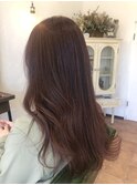 韓国風レイヤー　×    コーラルピンク