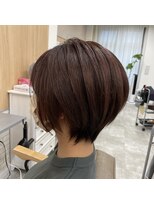 リヴァイヘアアプス(LEVI hair apus)&nbsp;【LEVI】大人ショート×ショコラグレージュ×髪質改善