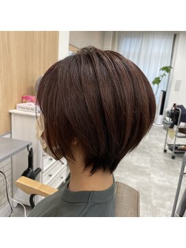 リヴァイヘアアプス(LEVI hair apus) 【LEVI】大人ショート×ショコラグレージュ×髪質改善