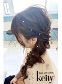 ふわふわサイド編みおろし【TEL予約】￥2300→￥2100
