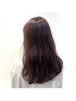 イーチ ディー ヘアーアンドトータルビューティー(each dee hair&total beauty) ロング×モーブピンク