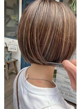 マイロ(MYRO) 【MYRO】ミルフィーユハイライト×ミニボブ