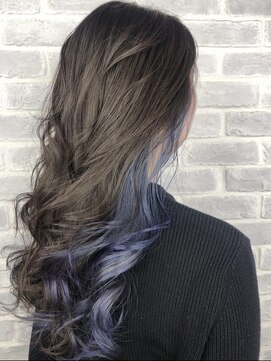 アンラヴェスト(AN LOVEST mashup hs) インナーカラー/コバルトブルー☆