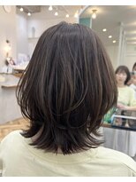 コンティロミー(CONTI ROMMY.)&nbsp;オーダー率No.1◎大人可愛い小顔レイヤーボブ/CONTi 荻野