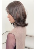 スタイリング簡単くびれミディアム◎30代40代大人可愛い