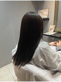 初めての縮毛矯正の方の自然ストレート