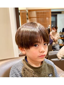 チェアー ヘアスパネイル(Chair hair spa nail) 【CHAIR】キッズシースルーマッシュ