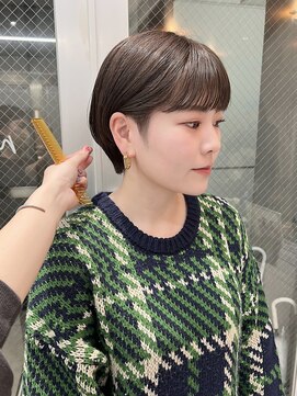 ニコ トウキョウ(nico TOKYO) マッシュショートショートショートボブぱっつん前髪