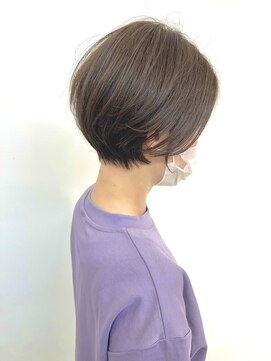 エレノア 自由が丘店(Eleanor) お洒落で可愛いゆとりショート、丸みショート20、30、40代◎