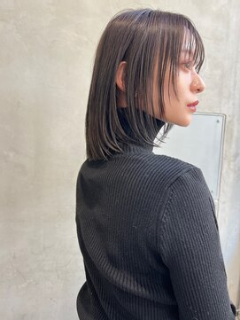 エイミー(Aimee) Aimee町田　レイヤーボブ×ブルーブラック