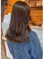 ビスクヘアデザイン(bisq hair design)&nbsp;艶髪　ロング　髪質改善カラー　縮毛矯正　質感ストレート