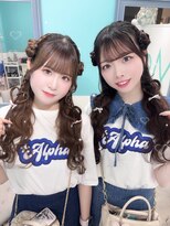 ドットハリス(.Hallis)&nbsp;ひつじヘア　ヘアセット　ヘアアレンジ　ヘアメ