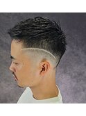 メンズフェードカット