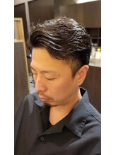 メンズアートヘアー ブーム(MEN'S ART HAIR BOOM) 大人の男の毛流れパーマ