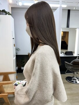 イコ 表参道原宿(ico) アッシュグレージュ イルミナカラー LAケラチントリートメント