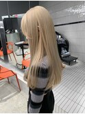 黒髪/ボブルフ/ネビージュ/小顔/ワンレン/梅田/髪質改善/前髪