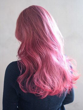 シオン(shion) 秋色ピンクヘアー透明感カラーピンクグレープフルーツ_ba535872