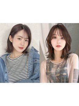 「白髪染め＝暗い」というイメージを払拭!透明感のある色味や明るめカラーも一度ご相談ください♪[新富士]