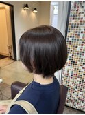 30代40代大人ショート×髪質改善