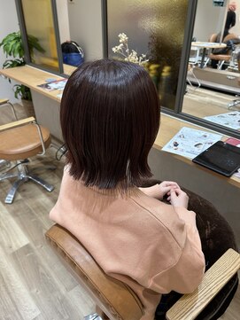 ヘアポケット スタイル店(HAIR POCKET) ぱつっとボブ！