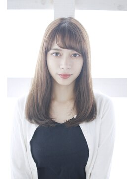 アウラ(Aula by marbles) ストレートロング/艶髪/ブラウンカラー[横浜]