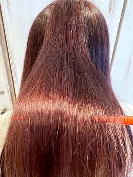 ラ メール ヘア デザイン(La mer HAIR DESIGN) ハイライトオリーブベージュレイヤーカットグラデーションカラー