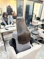 シシ 新宿(She 2.)&nbsp;美髪矯正でベース作りしてからの髪質改善トリートメントです！