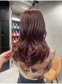 【春カラー】明るめボルドー＊