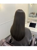 カラーヘアエステ×透明感カラー