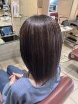 エム インターナショナル 春日部本店(EMU international)&nbsp;自信が持てる髪の第一歩☆白髪ぼかしハイライト