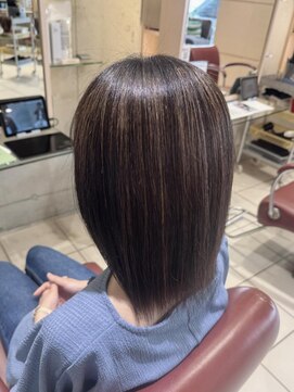 エム インターナショナル 春日部本店(EMU international) 自信が持てる髪の第一歩☆白髪ぼかしハイライト